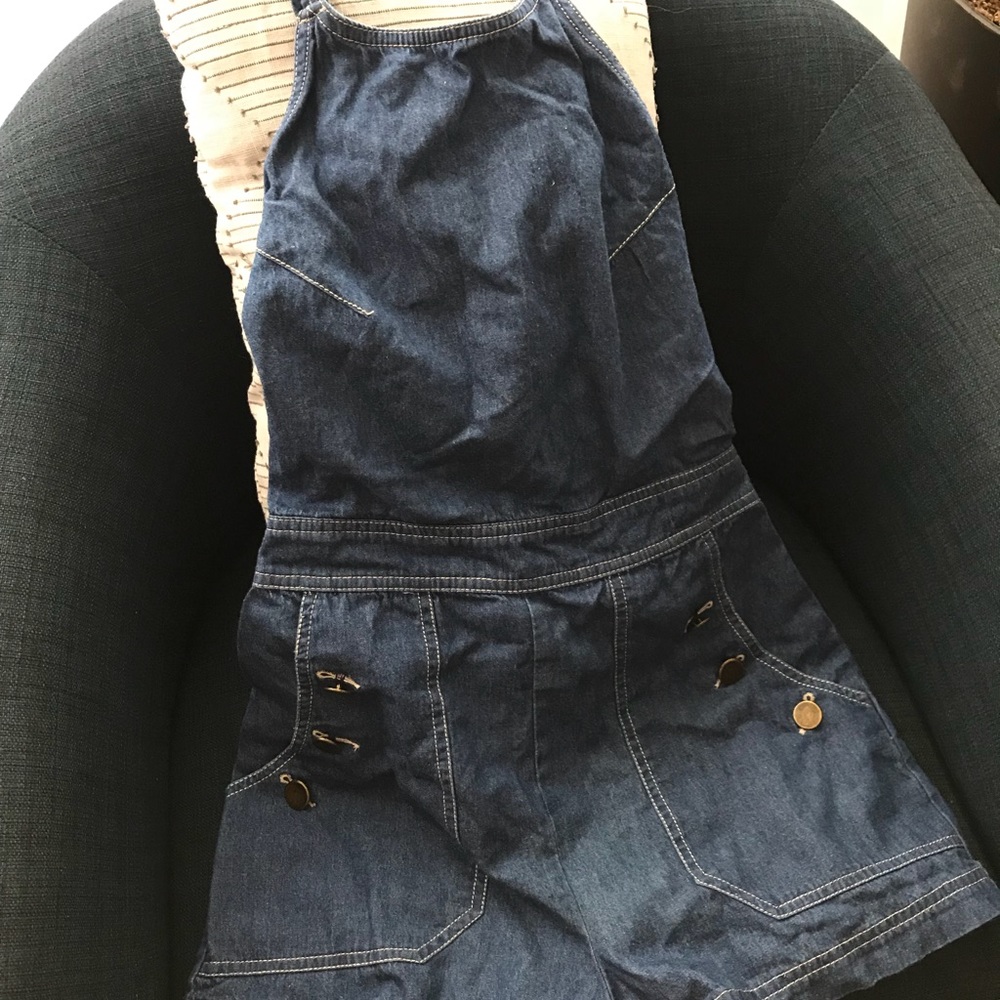 Denim vintage romper